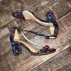 Jessica Simpson Floral Heels size 7.5